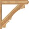 Ekena Millwork Balboa Craftsman Rough Sawn Outlooker, Western Red Cedar, 8"W x 42"D x 42"H OUT08X42X42BOA04RWR - alternate 4